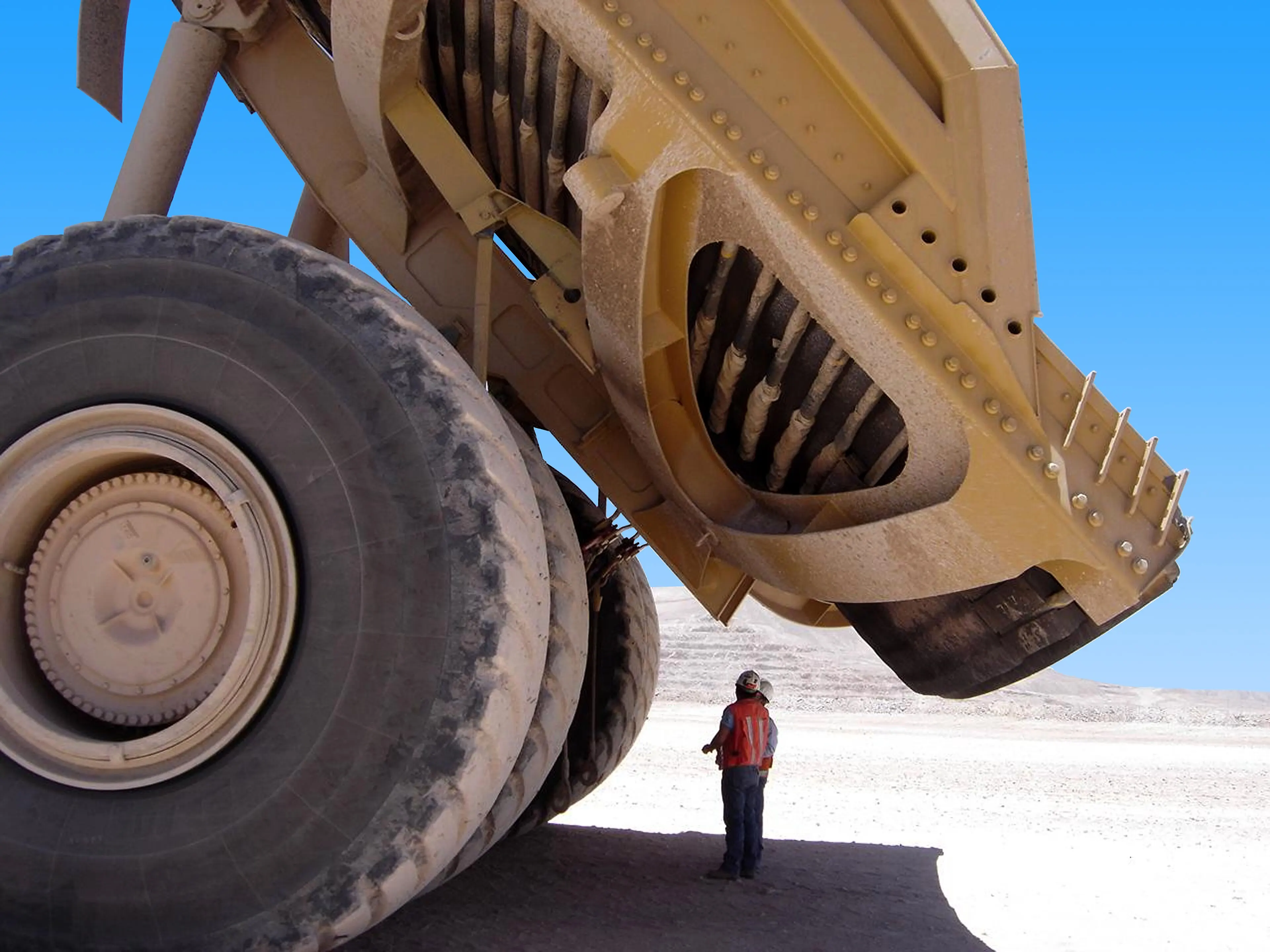 Caterpillar 797 en Minera Escondida, Chile